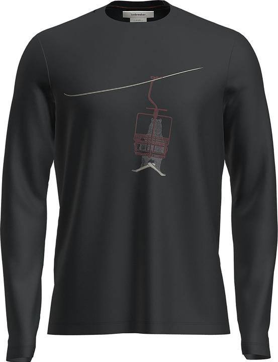 Icebreaker Merino 150 Tech Lite L/S Tee Bear Lift (L)