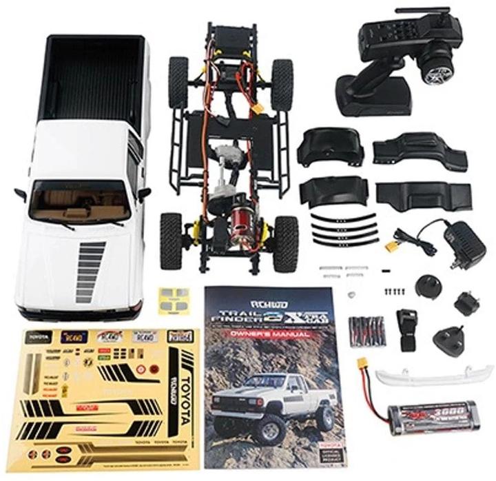 Image du produit Rc4Wd Scale Crawler Trail Finder 2 LWB Toyota XtraCab RTR 1:10 (RTR Prêt à fonctionner)