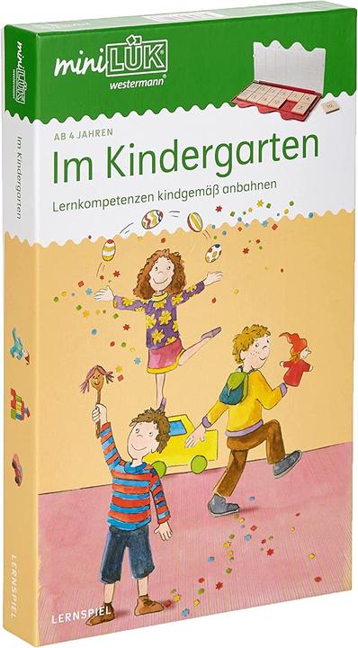 Produktbild miniLÜK Set - Im Kindergarten (Deutsch, 2015)