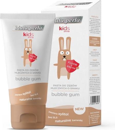 Image du produit Pâte à Dent Lait Enfants 3-6 ans Bubble Gum 50Ml (50 ml)