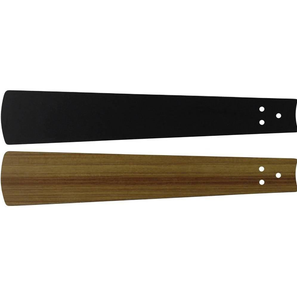 CasaFan Deckenventilator-Flgelsatz Flgel Schwarz/Teak 152 Flgeldekor: Schwarz, Teak (19503) (19503)