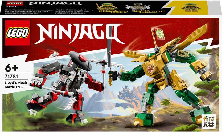 Produktbild LEGO Lloyds Mech-Duell EVO (71781, LEGO Ninjago)