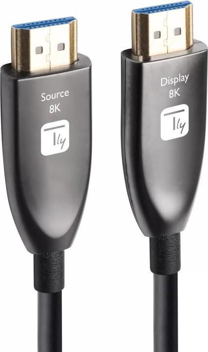 Image du produit Techly Câble à fibre optique HDMI 8K 60Hz AOC 10m (10 m)