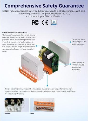 Produktbild Sonoff WLAN-Lichtaktor MINIR4 (Schaltaktor)