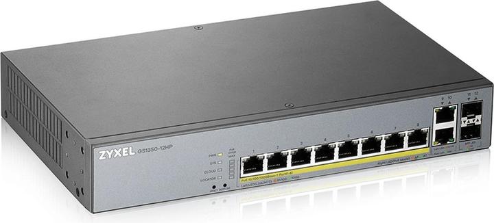 Actual product image Zyxel GS1350-12HP (12 Ports)