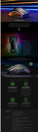 Image du produit Razer Mamba Elite (Filaire)