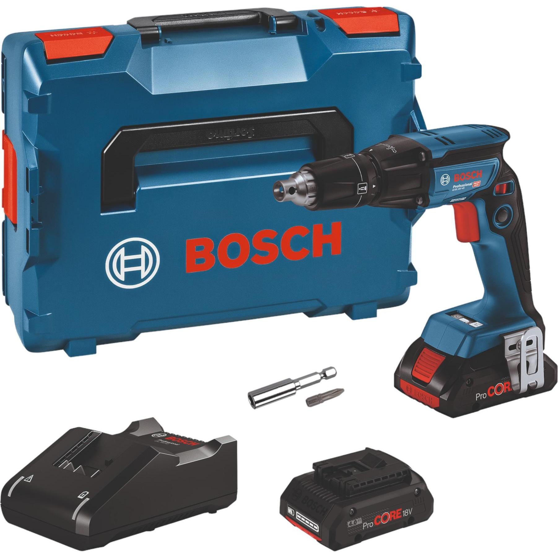Bosch Professional, Bohrmaschine + Akkuschrauber, GTB 18V-45 (Akkubetrieb)