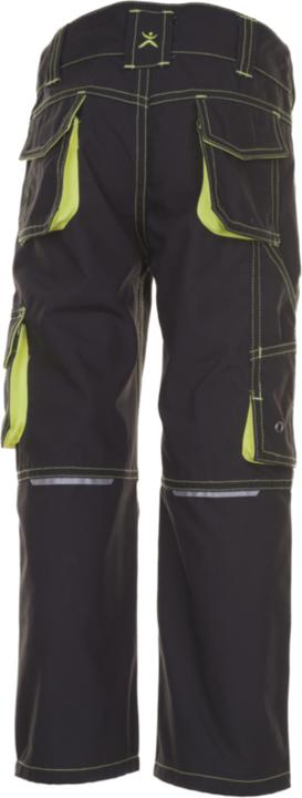 Planam Kinderbundhose Junior Grösse 110/116 anthrazit/gelb (110)