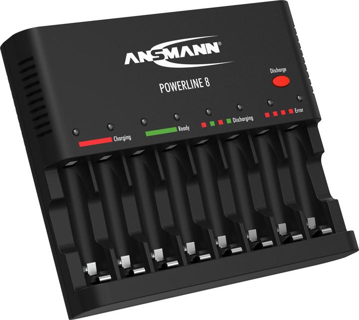 Produktbild Ansmann Powerline 8 (1 Stk., AA, AAA, Ladegerät ohne Akku)