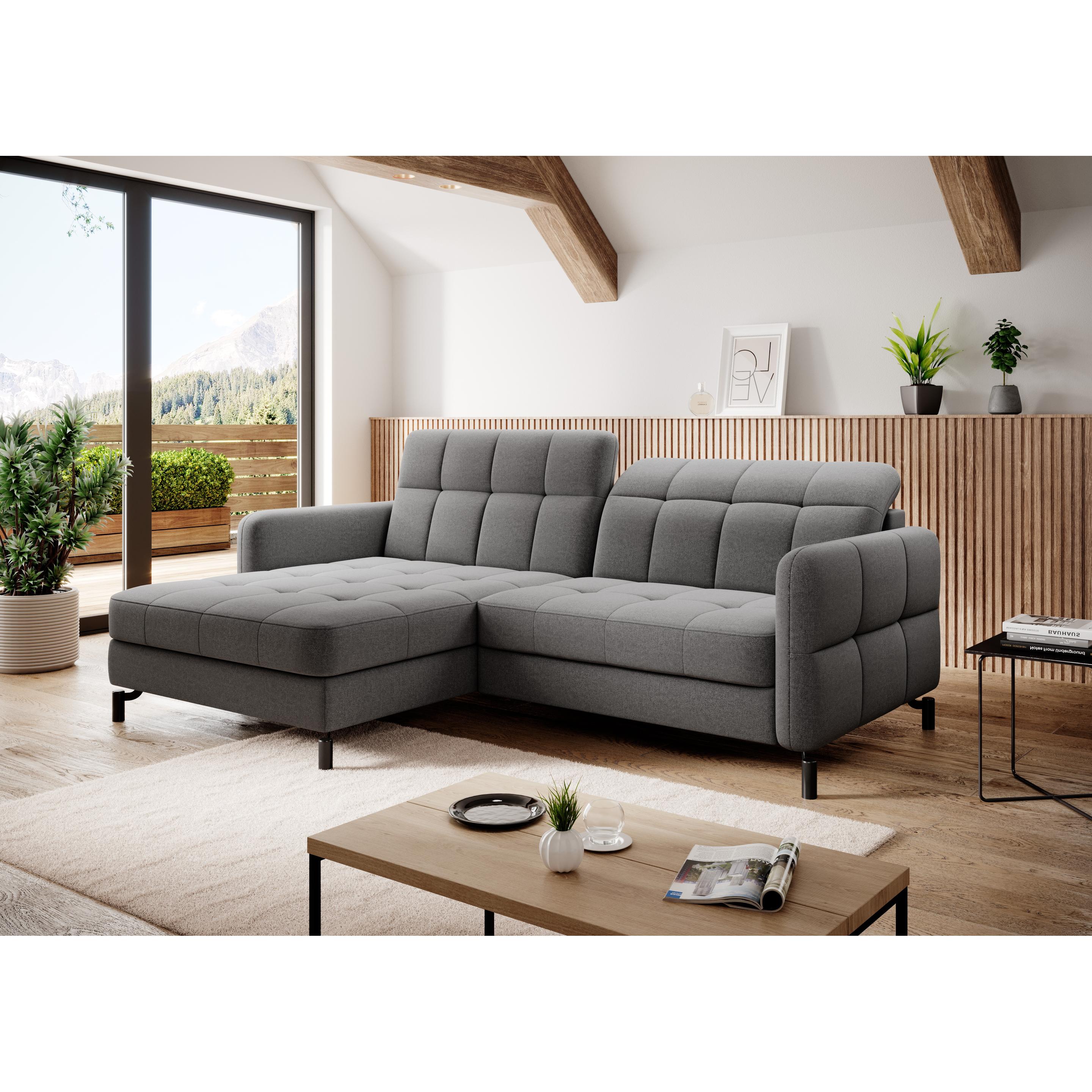 ELTAP, Sofa, Lorelle (Ecksofa, 3-Sitzer, Bettsofa)