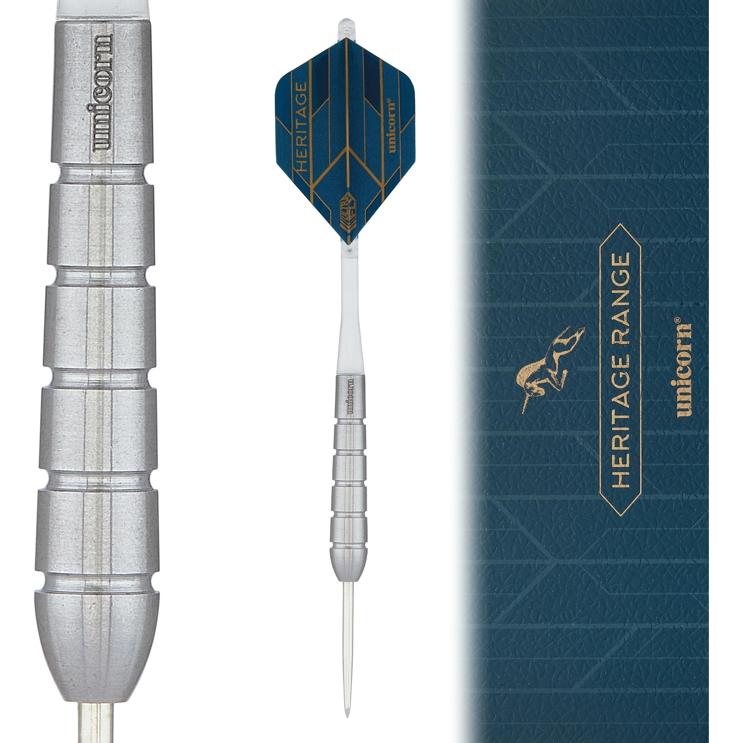 Unicorn Heritage Cliff Lazarenko 1983 Steel Darts (24 g)