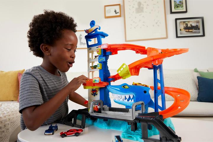 Produktbild Hot Wheels City Hai Angriff Spielset
