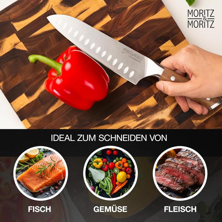 Actual product image Moritz & Moritz Santoku knife (18 cm)