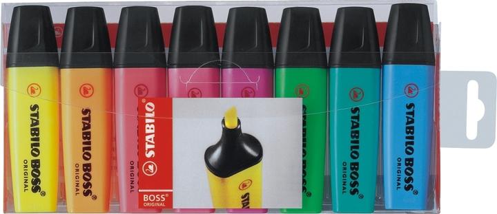 Produktbild STABILO Boss Original (Assortiert, 5 mm, 8 x)