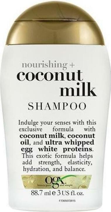 Ogx ORGANIX Kokosnussmilch Shampoo 385ml (385 ml, Flüssiges Shampoo)
