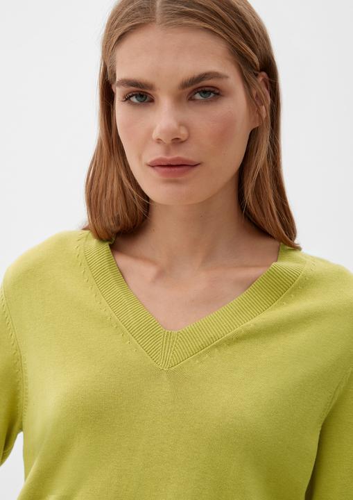 Actual product image s.Oliver Strickpullover Strickpullover aus Baumwollmix (46)