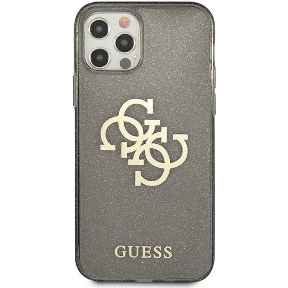 Thumbnail - Guess Glitter (Apple iPhone 12 Pro Max), Smartphone Hülle, Schwarz
