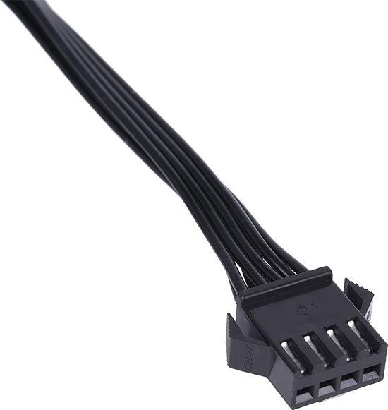 Immagine prodotto Alphacool Cavo adattatore LED RGB a 4 pin per schede madri - Nero 50 cm