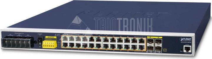 Immagine prodotto Planet IGS-6325-24P4S Switch di rete gestito L3 Gigabit Ethernet (10/100/1000) Power over Ethernet (PoE) (24 porte)