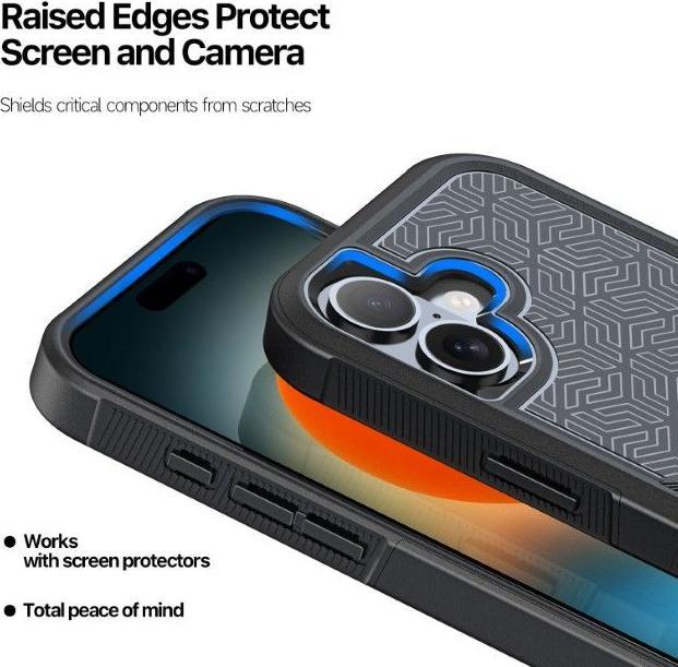 Actual product image Dux Ducis Shld Series Robustes TPU und PC Hardcase 3m Fallsicher (Apple iPhone 17)