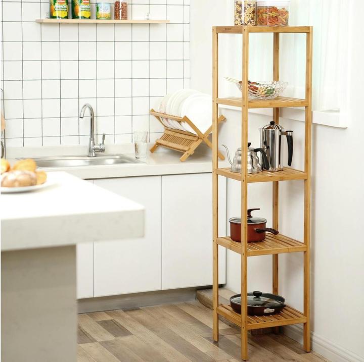 Actual product image Songmics Bamboo (33 x 33 x 146 cm)
