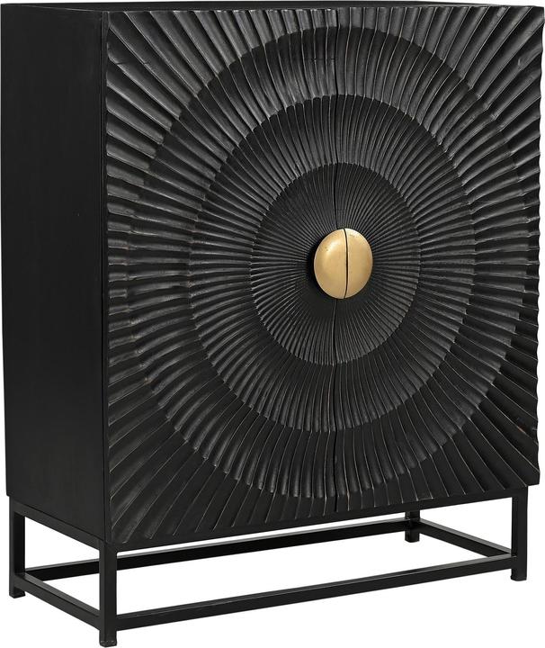 Image du produit SIT Möbel Black Smooth (75 x 35 x 90 cm)