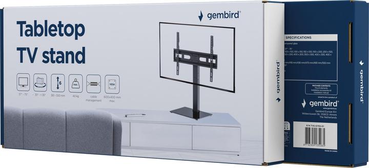 Produktbild Gembird STOJAK NA TELEWIZOR 37 - 75 (40 kg, 37" - 75")