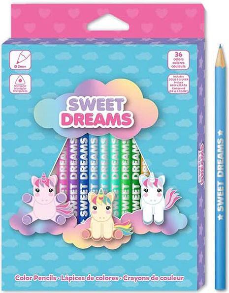 Produktbild Sombo Sweet Dreams Buntstifte doppelseitig (12x)
