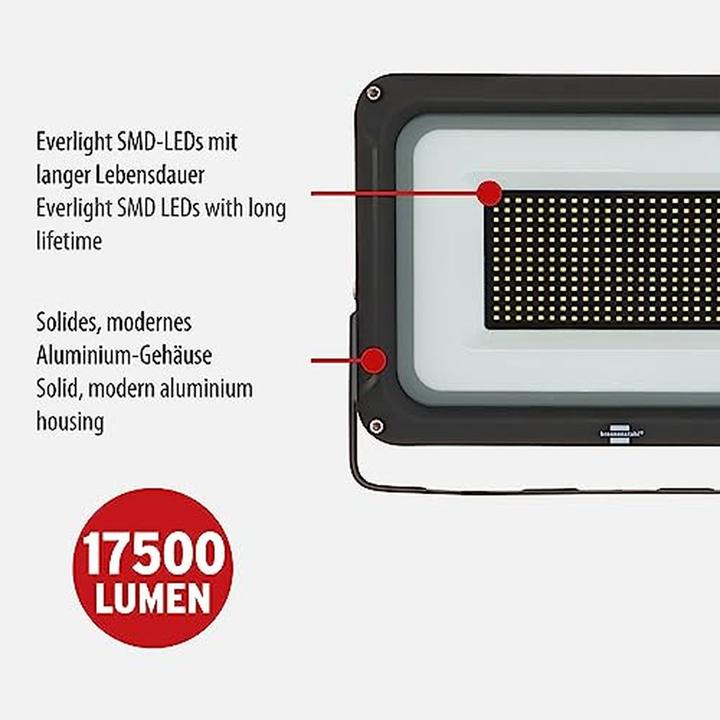 Immagine prodotto Brennenstuhl Faretto LED JARO 20060 17500lm, 150W, IP65 (17500 lm)