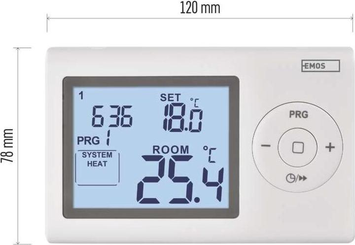 Productafbeelding Emos P5607 Kamerthermostaat