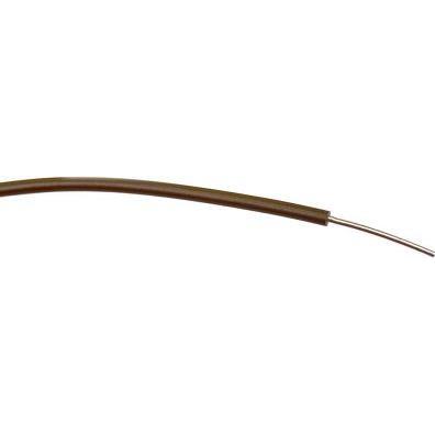 Rs Pro, Kabelleitung, Einzeladerleitung 0,3mm² 100m Braun PVC iso (100 m)
