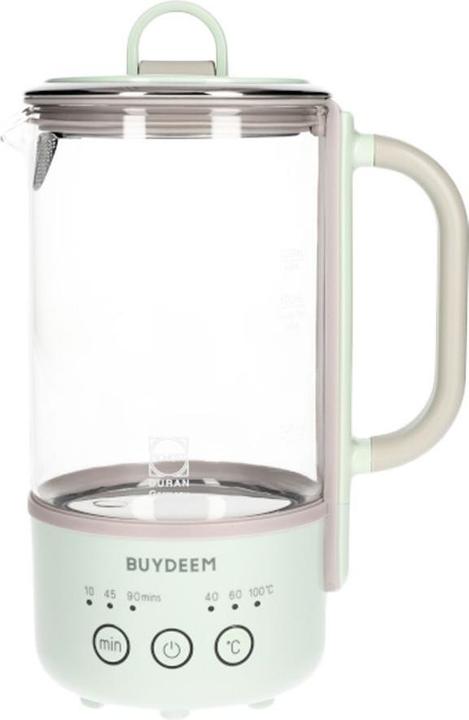 Buydeem Teapot Multi function Beverage Maker, model K314, color Cozy Greenish, EU (0.60 l)