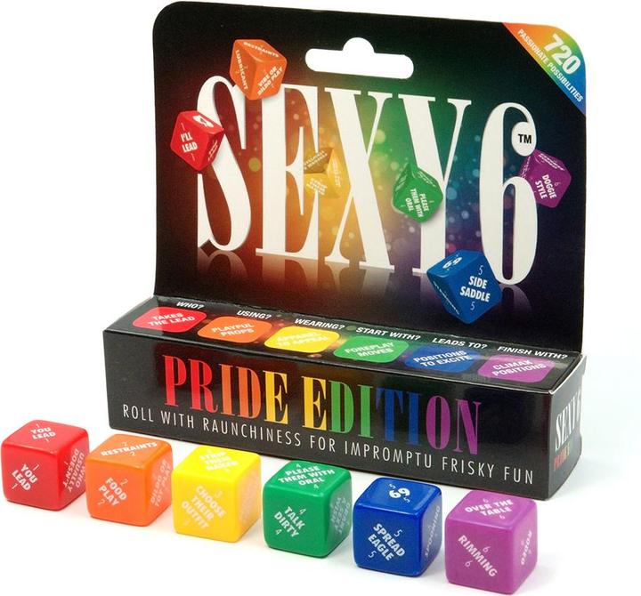 Produktbild Creative Conceptions Sexy 6 Dice - Pride Edition (Würfelspiel)