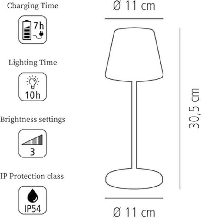 Image du produit APS Tischleuchte "MERLE" (270 lm)