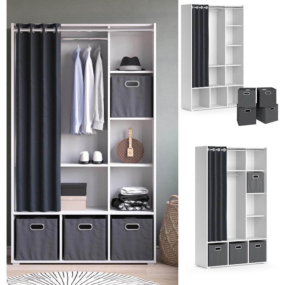 Thumbnail - Vicco, Kleiderschrank, Luigi