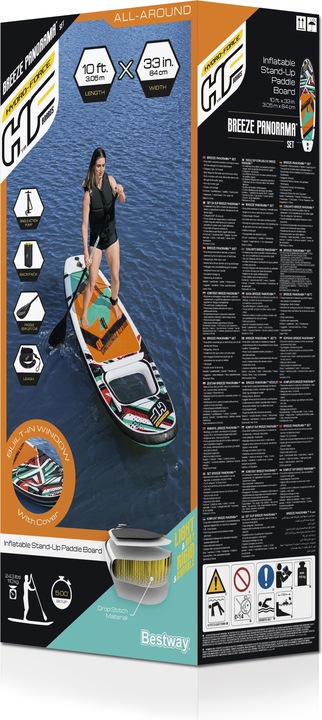 Produktbild Bestway Hydro-Force SUP Allround Board-Set Breeze Panorama 305 x 84 x 12 cm