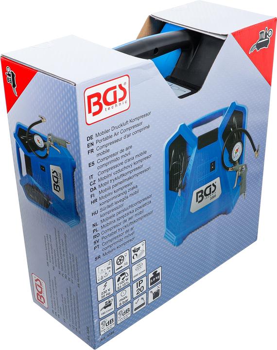 Actual product image BGS Compressor (8 bar)