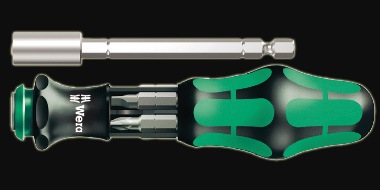 Actual product image Wera Kraftform Kompakt 28 (Cross Phillips PH M1, Cross Phillips PH M2, Cross Pozidriv PZ M1, Cross Pozidriv PZ M2)
