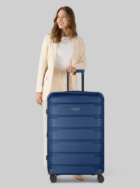 Produktbild D&N South Dakota 4 Rollen Trolley L 76 cm mit Dehnfalte (95 l)