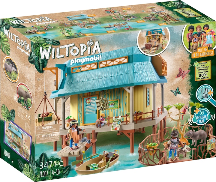 Actual product image Playmobil Animal Care Station (71007, Playmobil Wiltopia)