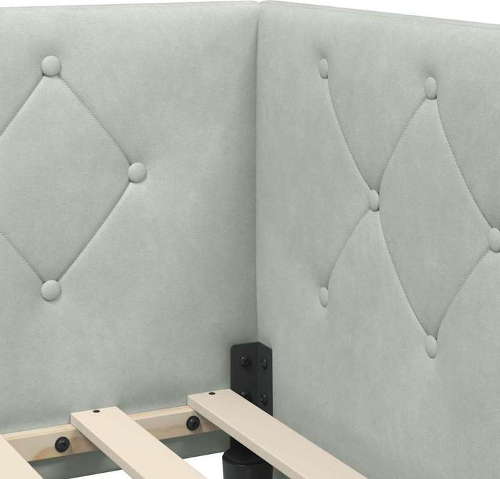 Image du produit vidaXL Eckbettgestell (80 x 200 cm)