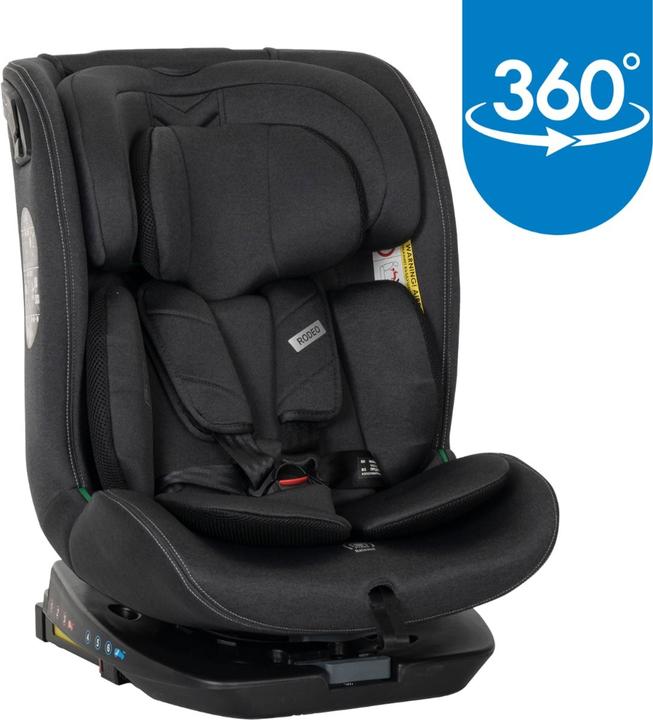 Lorelli Rodeo Black i-Size Car Seat (Child seat, Reboarder)