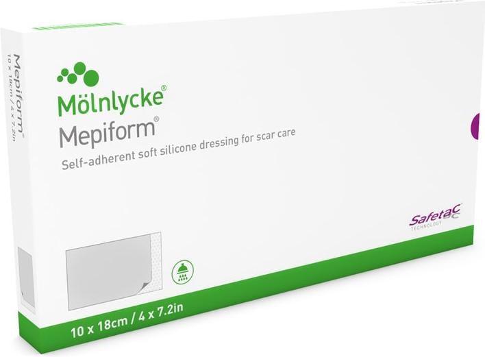 Actual product image Mölnlycke MEPIFORM 10x18cm 5 (5 x)