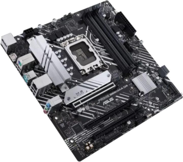 Actual product image ASUS MB PRIME B660M-A D4-CSM (Intel,1700,DDR4,mATX) (LGA 1700, Intel B660, mATX)