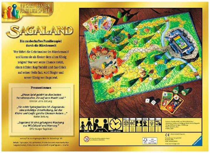 Productafbeelding Ravensburger Sagaland (Duits, Frans, Italiaans)