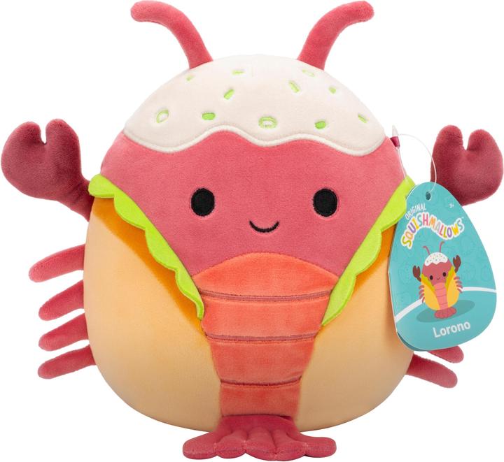 Actual product image Squishmallows 19 cm P20 Plush - Lorono Lobster (206091) (19 cm)