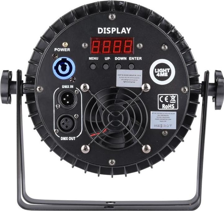 Produktbild No Name LIGHT4ME ALU QUAD PAR 18x6W RGBW Bühnenscheinwerfer (6 W, LED)