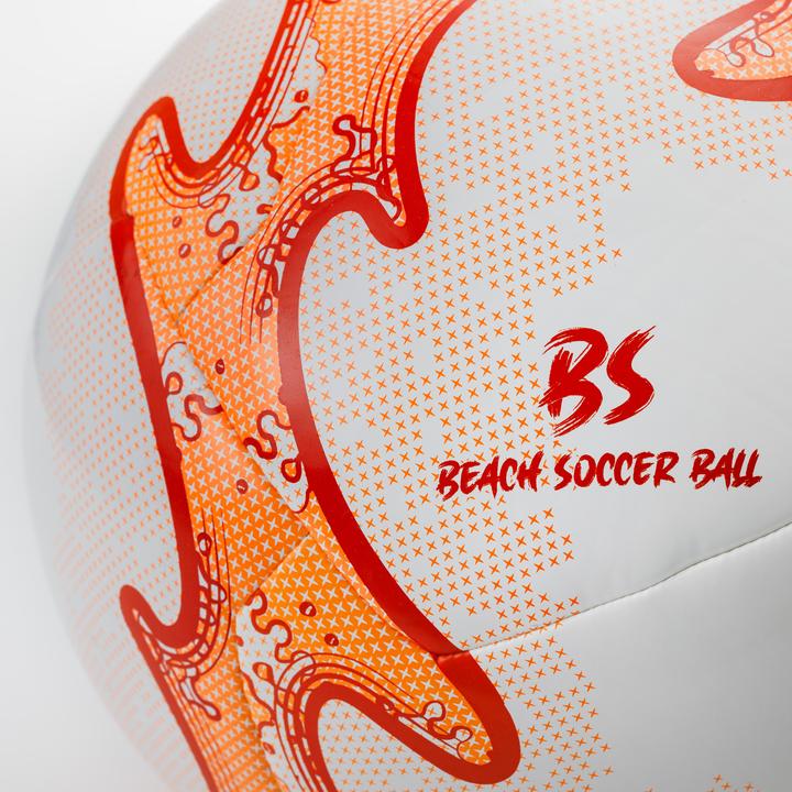 Produktbild Kipsta Beachsoccer Hybridball Light Grösse 5 - weiss/orange (5)