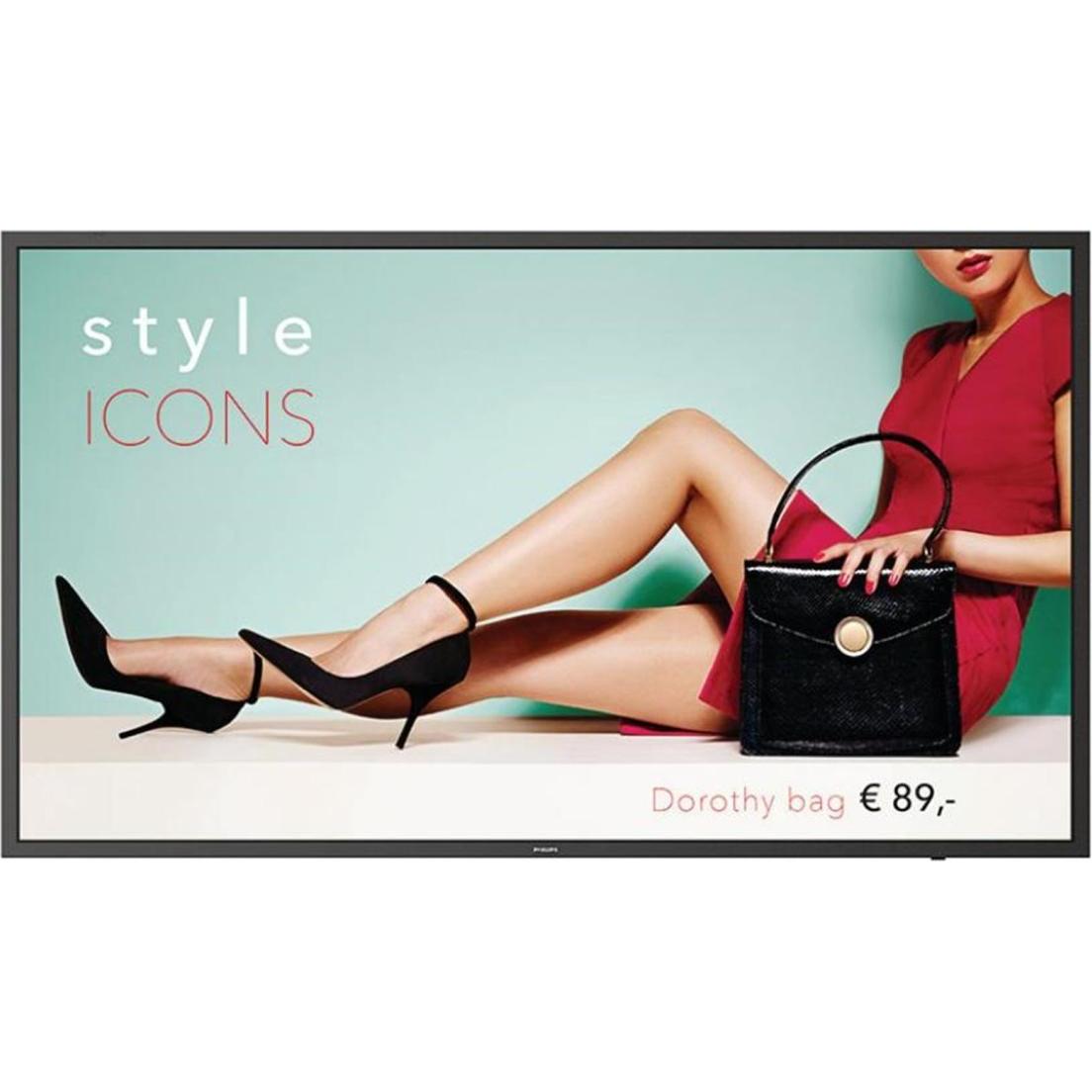 Philips Signage Solution H-Line 55BDL4002H (1920 x 1080 Pixel, 55"), Digital Signage, Schwarz