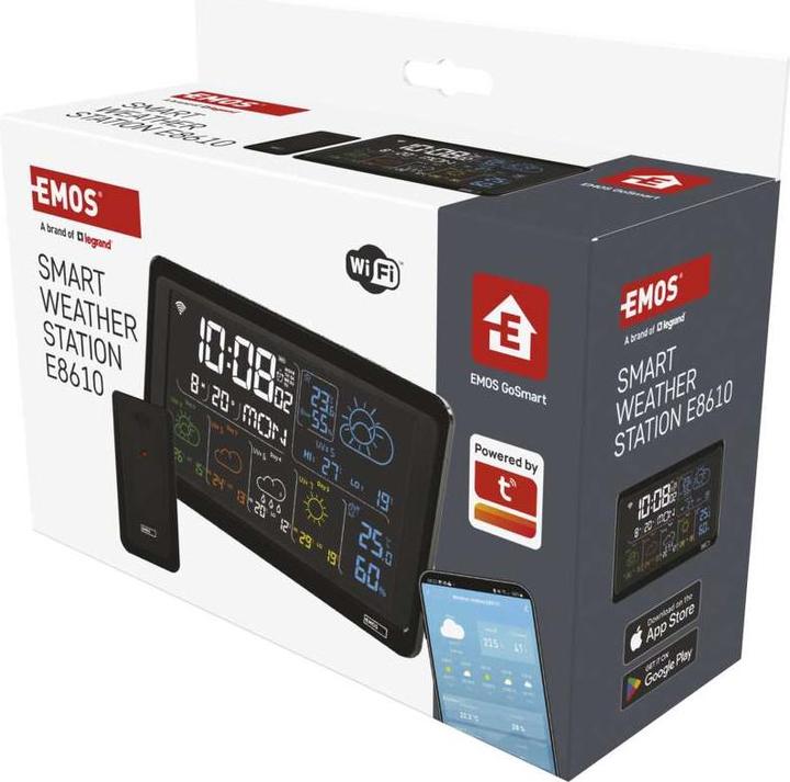 Produktbild Emos GoSmart Drahtlose Wetterstation E8610 mit WiFi